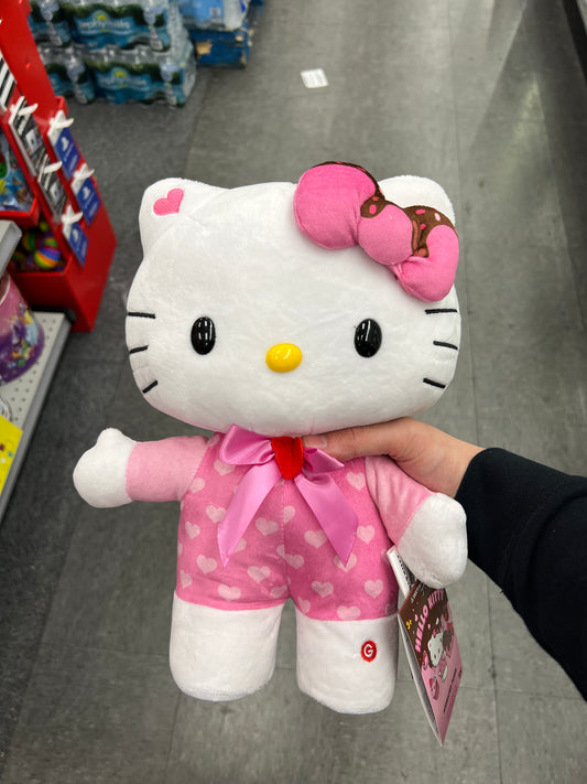 Hello Kitty Valentine’s Day Animated Sidestepper Greeter Hearts - Brand New